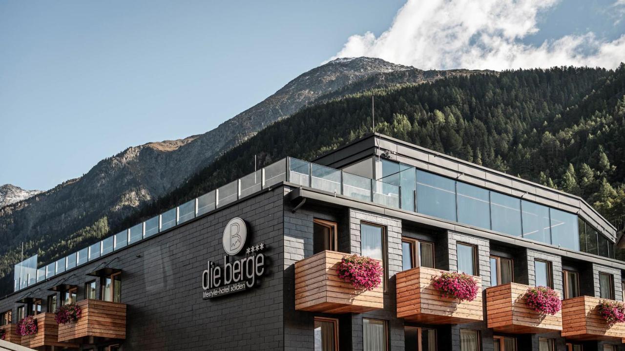 Die Berge Lifestyle-Hotel Soelden Kültér fotó