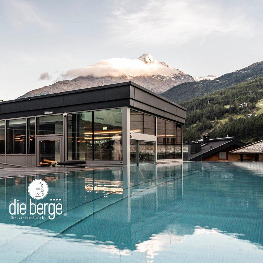 Die Berge Lifestyle-Hotel Soelden Kültér fotó